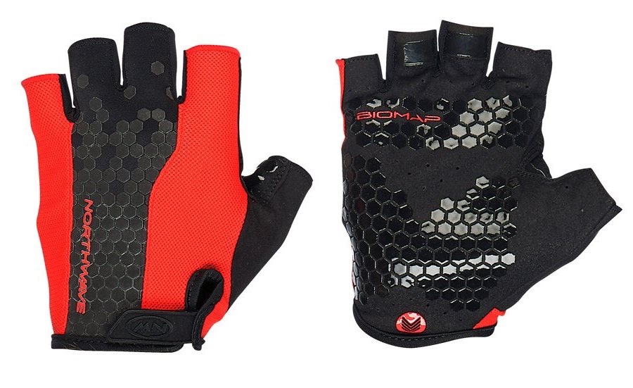 Велоперчатки NORTHWAVE C89162072 RED BLACK S